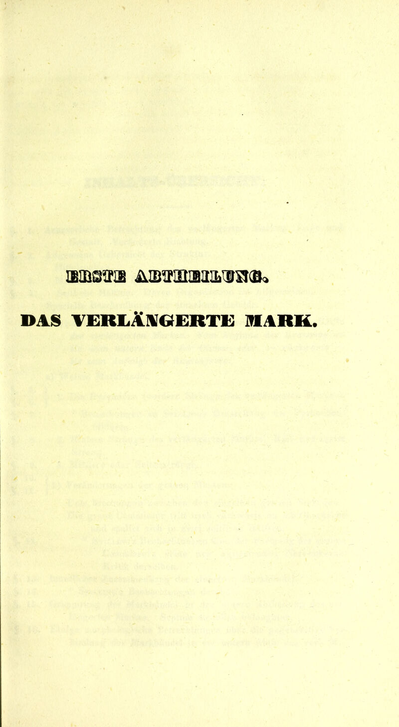 DAS TERliÄMGERTi: RARK.