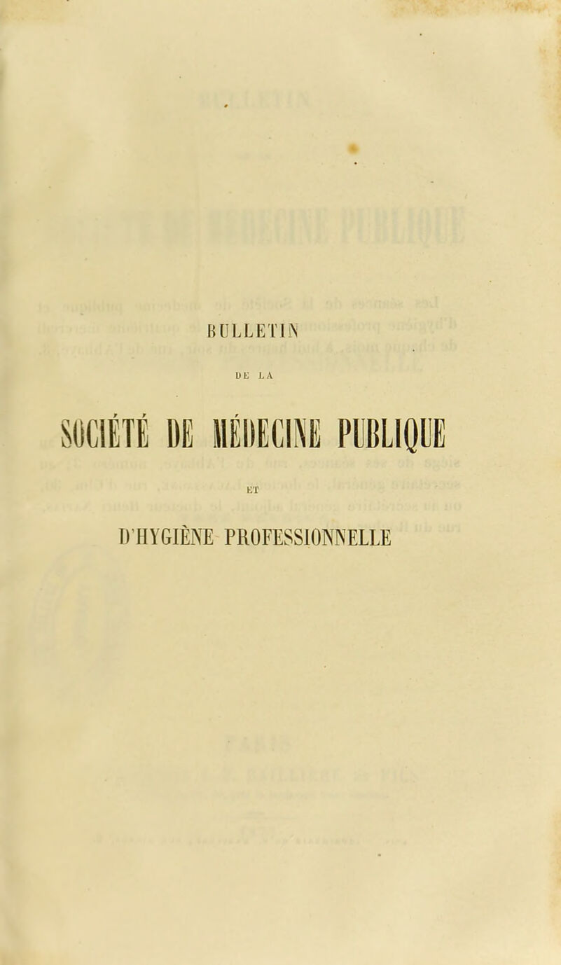 L> E L A f t SOCIETE DE UEUEGlNfi PUBLIQUE EX