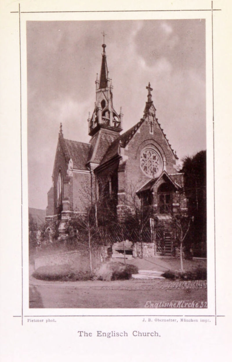 Pielzncr phot. J. B. Obiructier, XQucben imp;. The Englisch Church