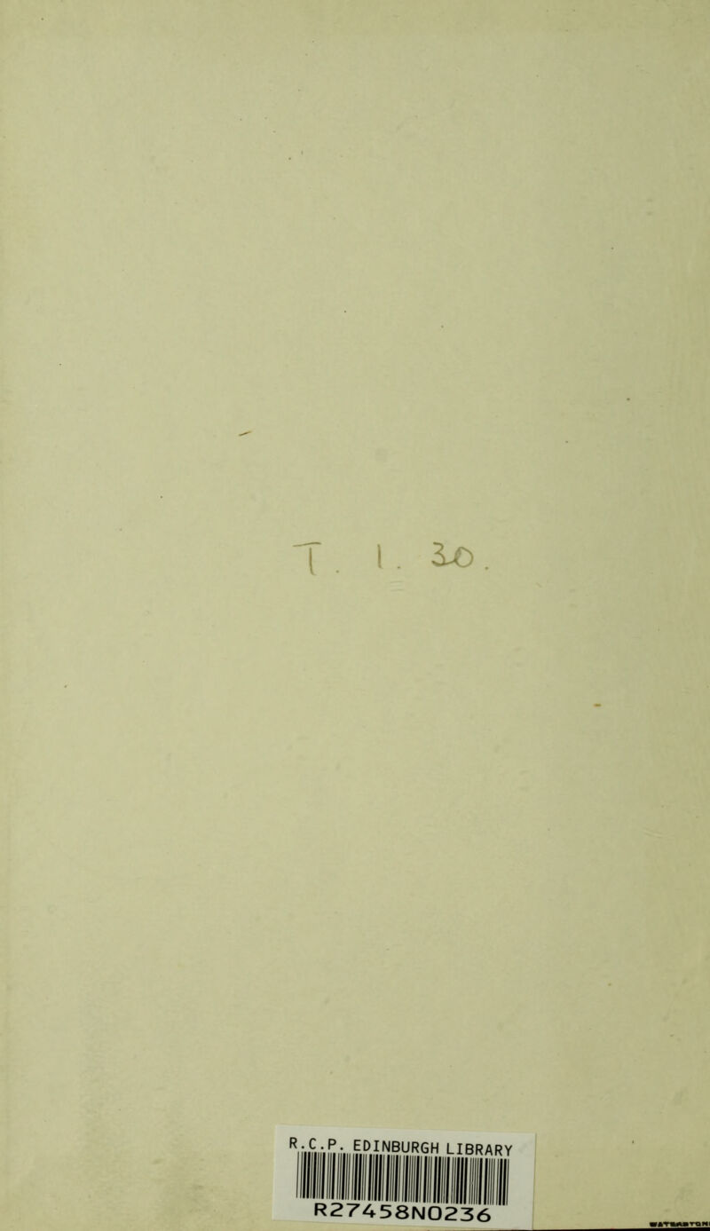 l . 1. 2-0. • t. -à - JK ' P,.fCINBURGH LIBRARY ^27458N0236