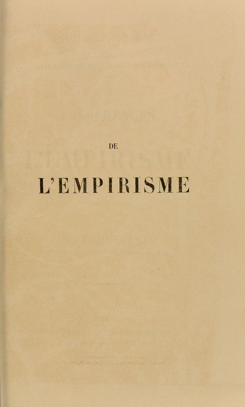 DE L’EMP