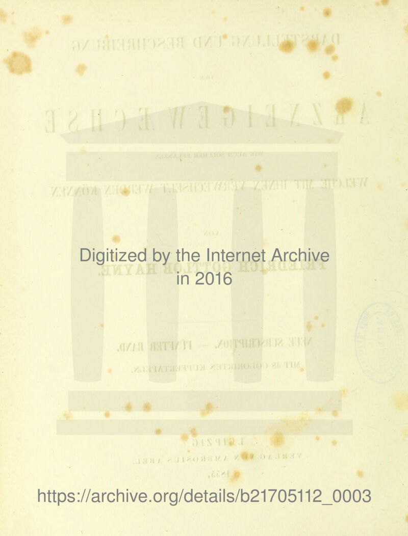 Digitized by the Internet Archive in 2016 ;.| H / - J I *<>‘.1 : M / -/M* 1 M