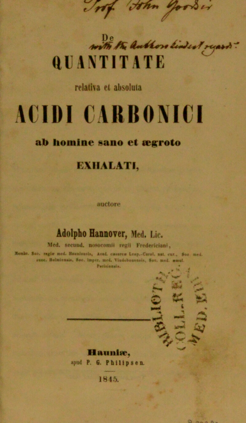 r/rff De QUANTITATE relativa et absoluta ab homine sano el «‘«roto EXHALATI, auclori- Adolpho Hannover, Med. Lio. Med. smirui. nosocomii rrfiii Frcdrrietani, Mtmki. S«r, f»|[lr aci Rimltiili, ttii cm*»tta Lr#p.C»r*l. ••< <*r , |ti «»4. »»*«. Woitti*»»»». Scc. Kfi. Vi*4»k«n*i fahlwl». S*e. mti •m«I • 4 •» V ^ il, «&* * v *£ —s ♦v' W\ E* t0m9 % % ■+ _ »■* £* ^ si r- s. Iliiimiir. *pud P. G. Philipsen. 1845.