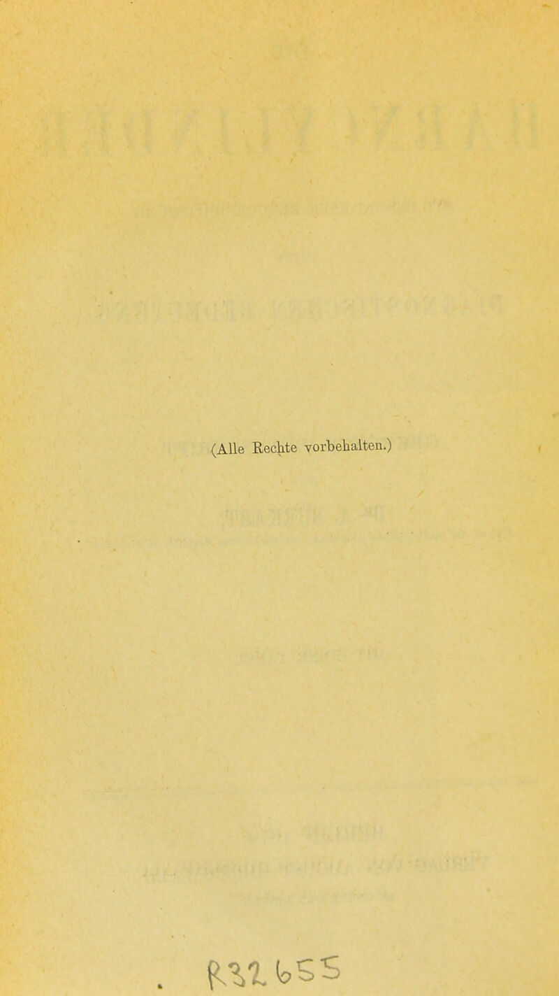 (Alle Reckte vorbehalten.)