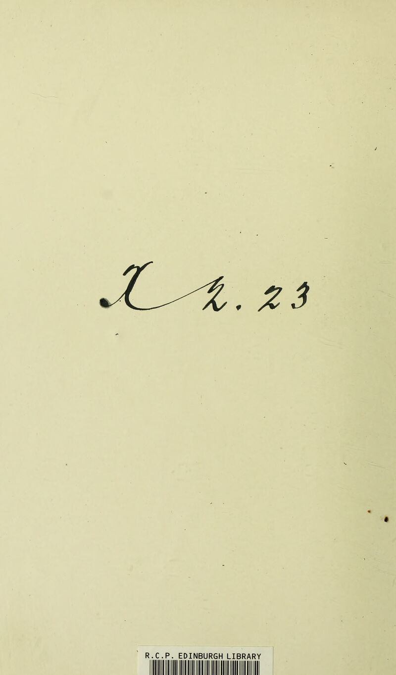 ZS R.C.P. EDINBURGH LIBRARY