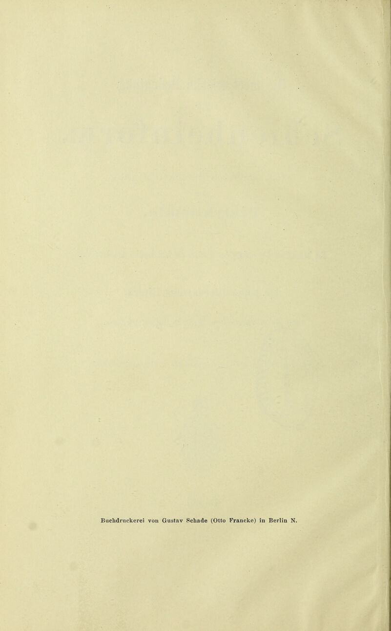 Buchdruckerei von Gustav Schade (Otto Prancke) in Berlin