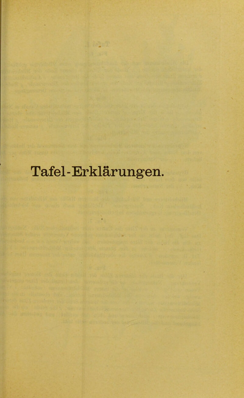 Tafel - Erklärungen.