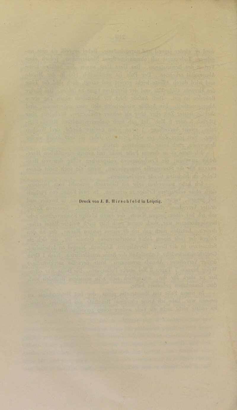 Druck von J. B. II i r s c Ii Tc 1 d in Leipzig.