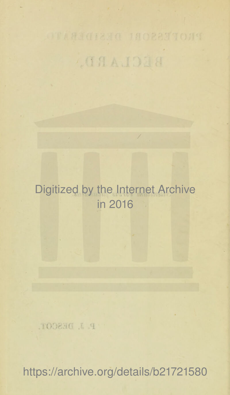 Digitized by the Interpet Archive in 2016 H https://archive.org/detaiis/b21721580