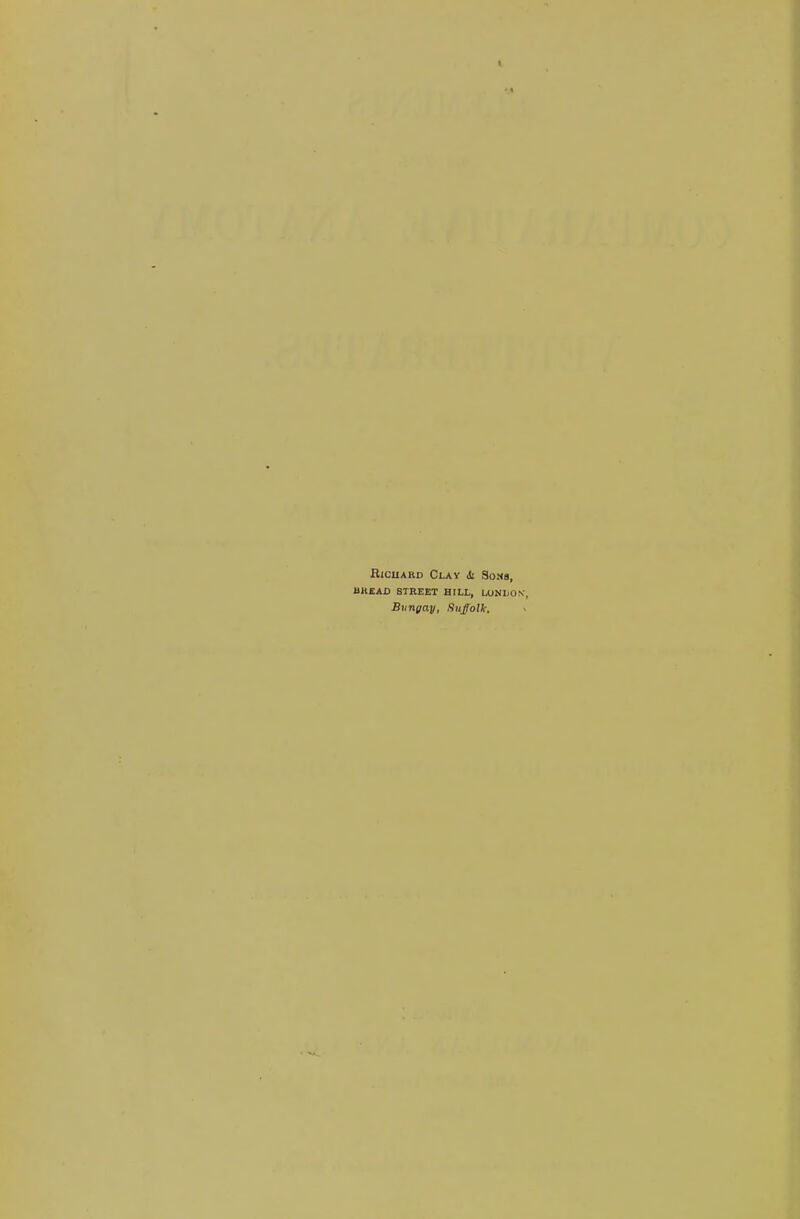 Biciiard Clay Si Sows, bread street bill, lonlo*, ■Biin^a;/, Suffolk.