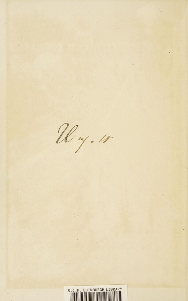 V R. C.P. EDINBURGH ;brary