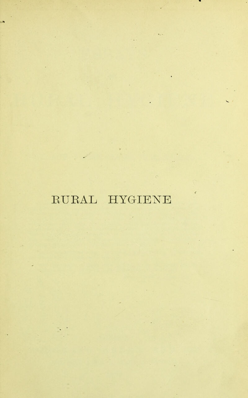 EUEAL HYGIENE