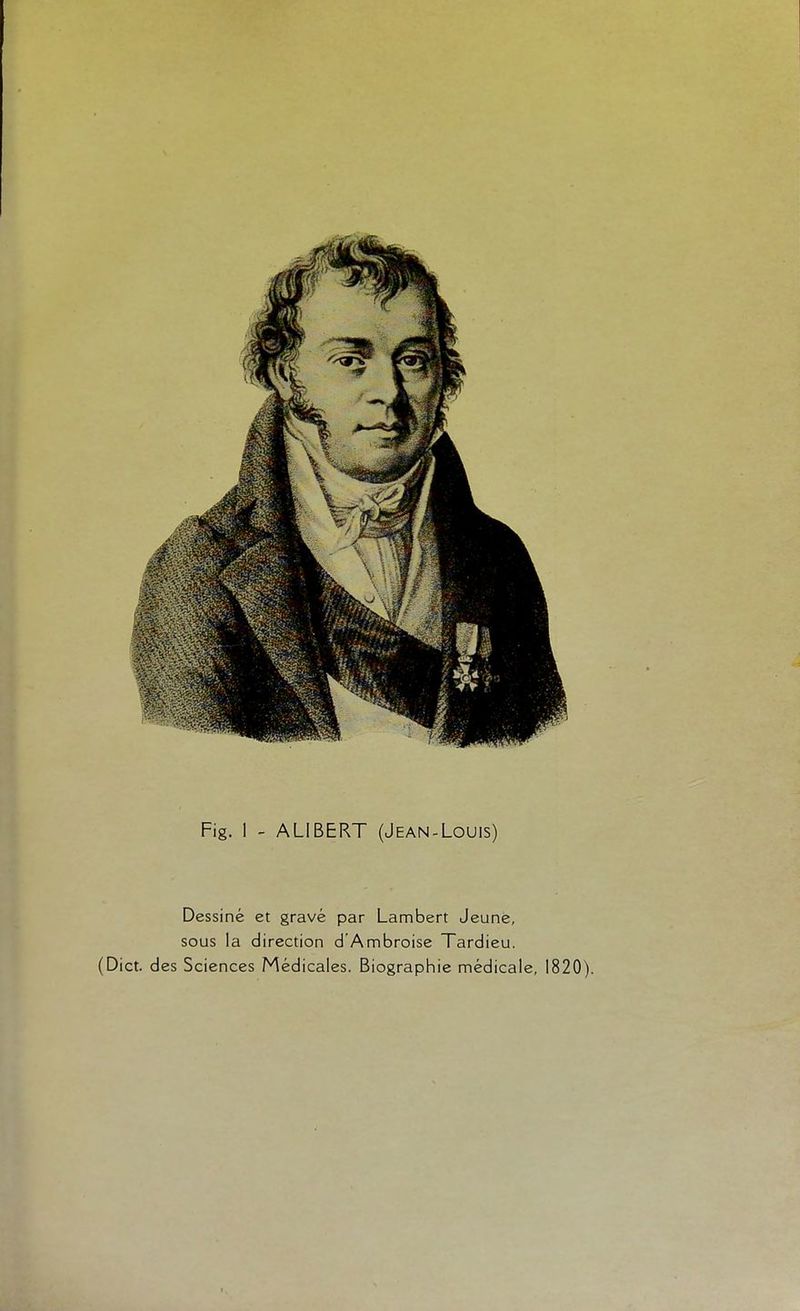 Dessiné et gravé par Lambert Jeune, sous la direction d'Ambroise Tardieu. (Dict. des Sciences Médicales. Biographie médicale, 1820).