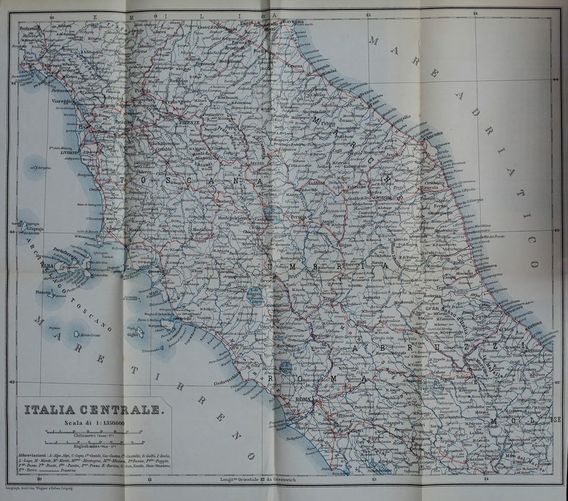 Abbroviuxium : .l AlfM' A^i, OCnpo, C* Oisale, CiLHrCasinOfG (ustello- G. OoWu.L-Isola, L.-Lago, 31.-Monte,2li-AfanH, M^f -Jlorttiif/nit, M^-Jffnian. V^-Toma,PSi'^-Poggio, F^-Passo, P'r -Pontr, P* -Piinta, P'^-Pitso, /(.■Jfonno,5.'.SV(/i..SW«Ai, Stas.-Staxione, Loiiait^ Ovieittale 12 da. &reeiimcli