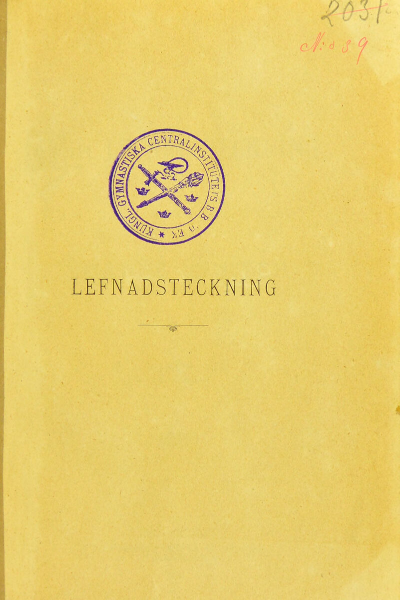 LEFNADSTECKNING