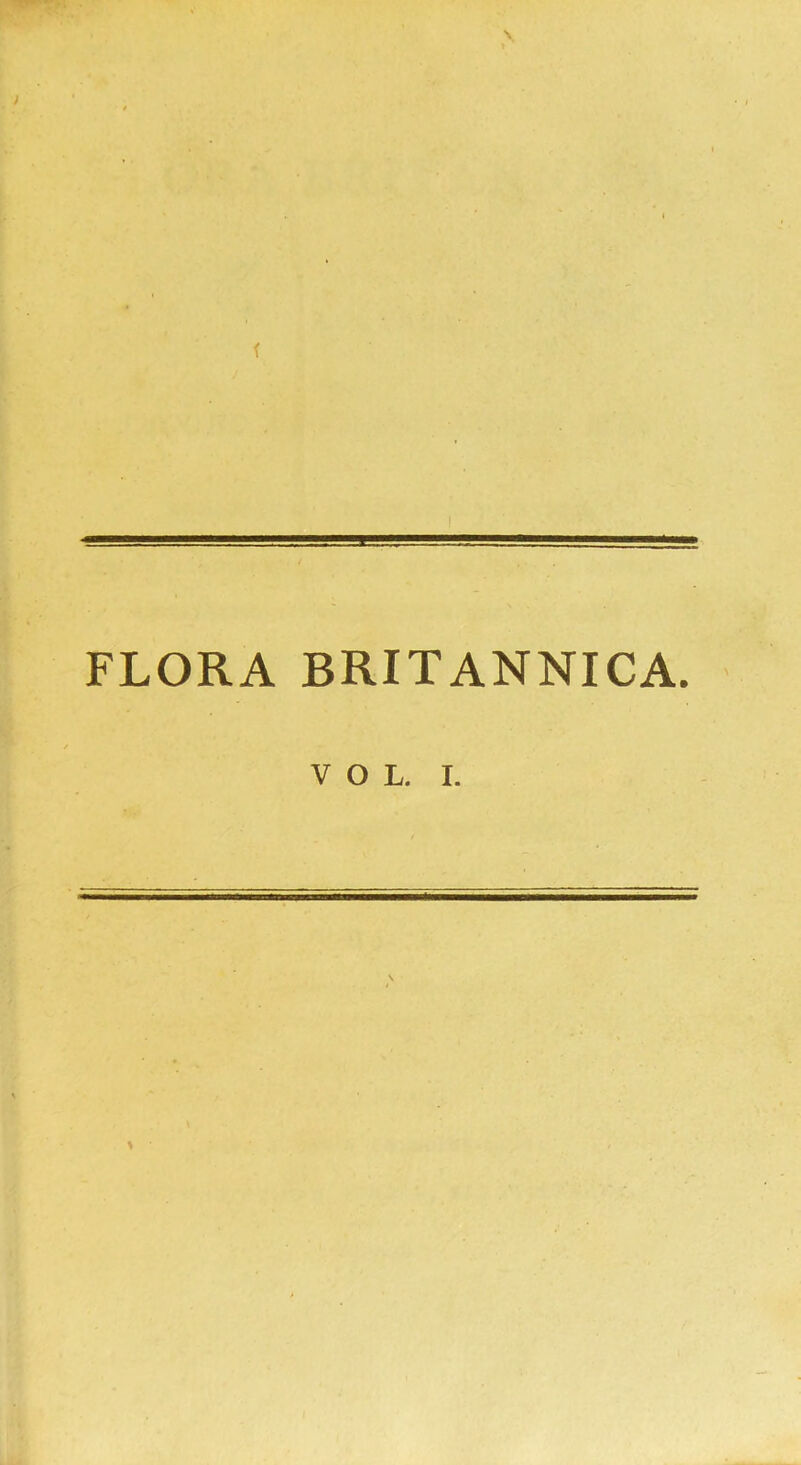 FLORA BRITANNICA.