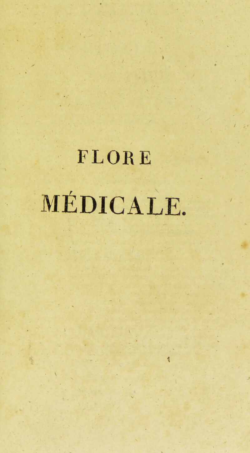 / FLORE V MfiDICALE.