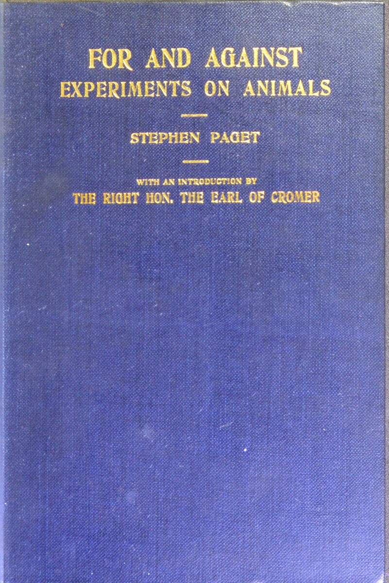 KT-:^::n.ijNT3 ON ANIMALS mm STEPHEN PAGET WITH AS !NTHODUCT!(Wfi BY THE RIGHT HON. THE EARL OF CRO’ ir: :;x,