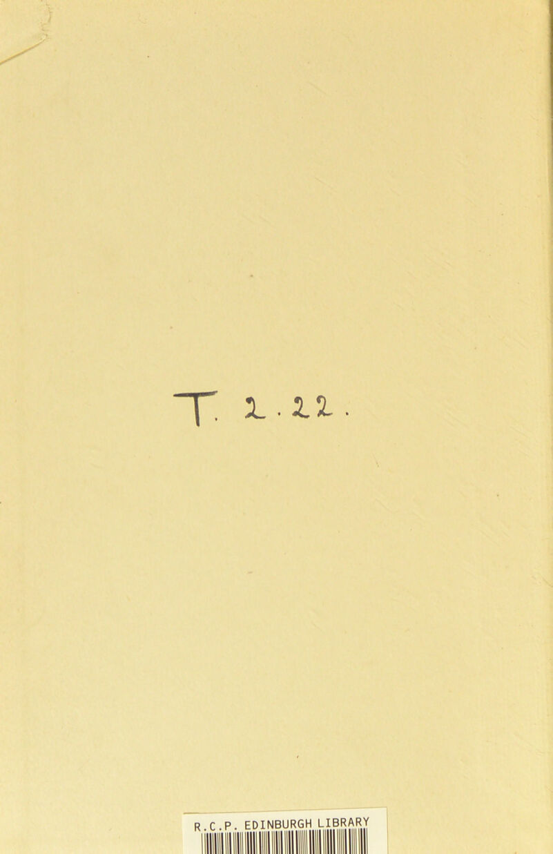 “T 2- • 2-2- • , C.P. EDINBURGH LIBRARY