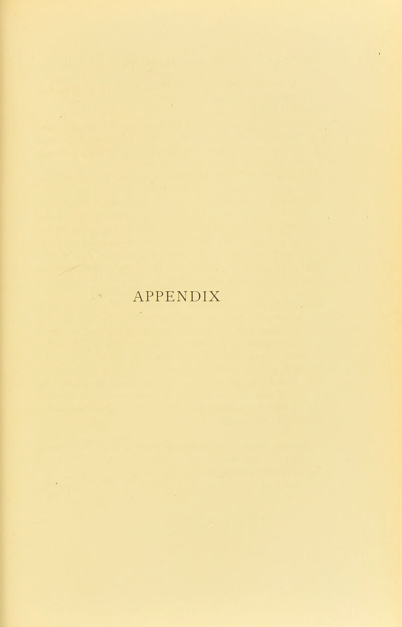APPENDIX