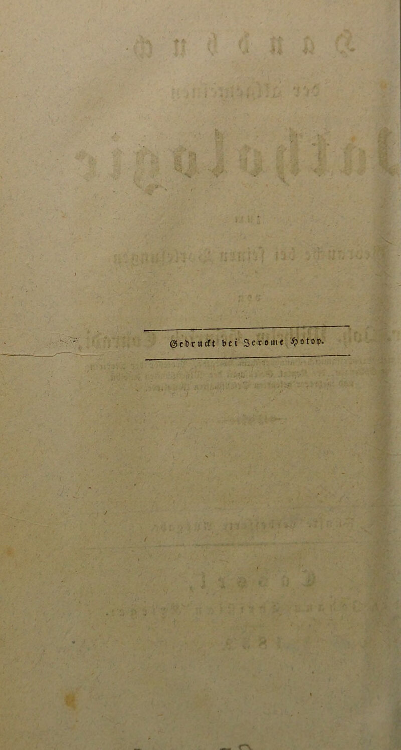 H ©ebrucft bei Scrome £otop.