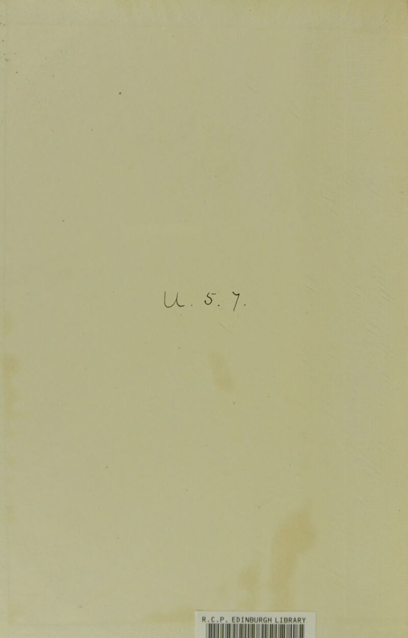 u. 6-, 7. R.C. EDINBURGH LIBRARY