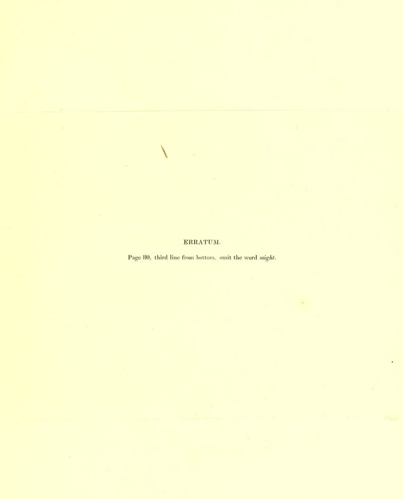 ERRATUM. Page 80, third line fi'om bottoin, omit the word might.