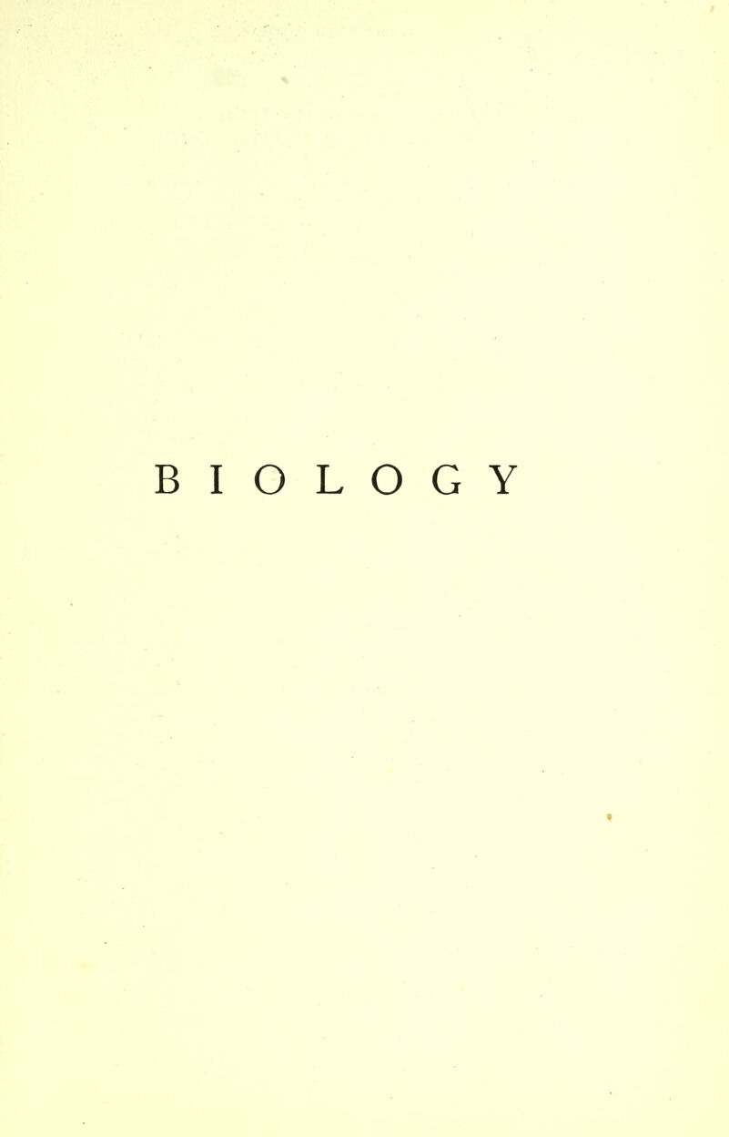 BIOLOGY