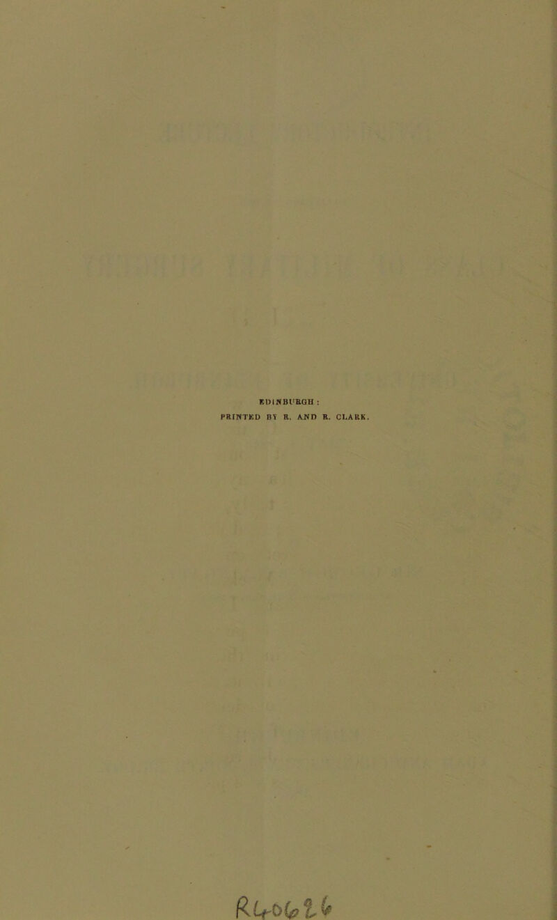 RlMMBl'RQH : PRfPTTKD OT R. R. CLARK.