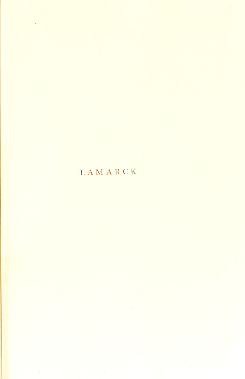 LAMARCK