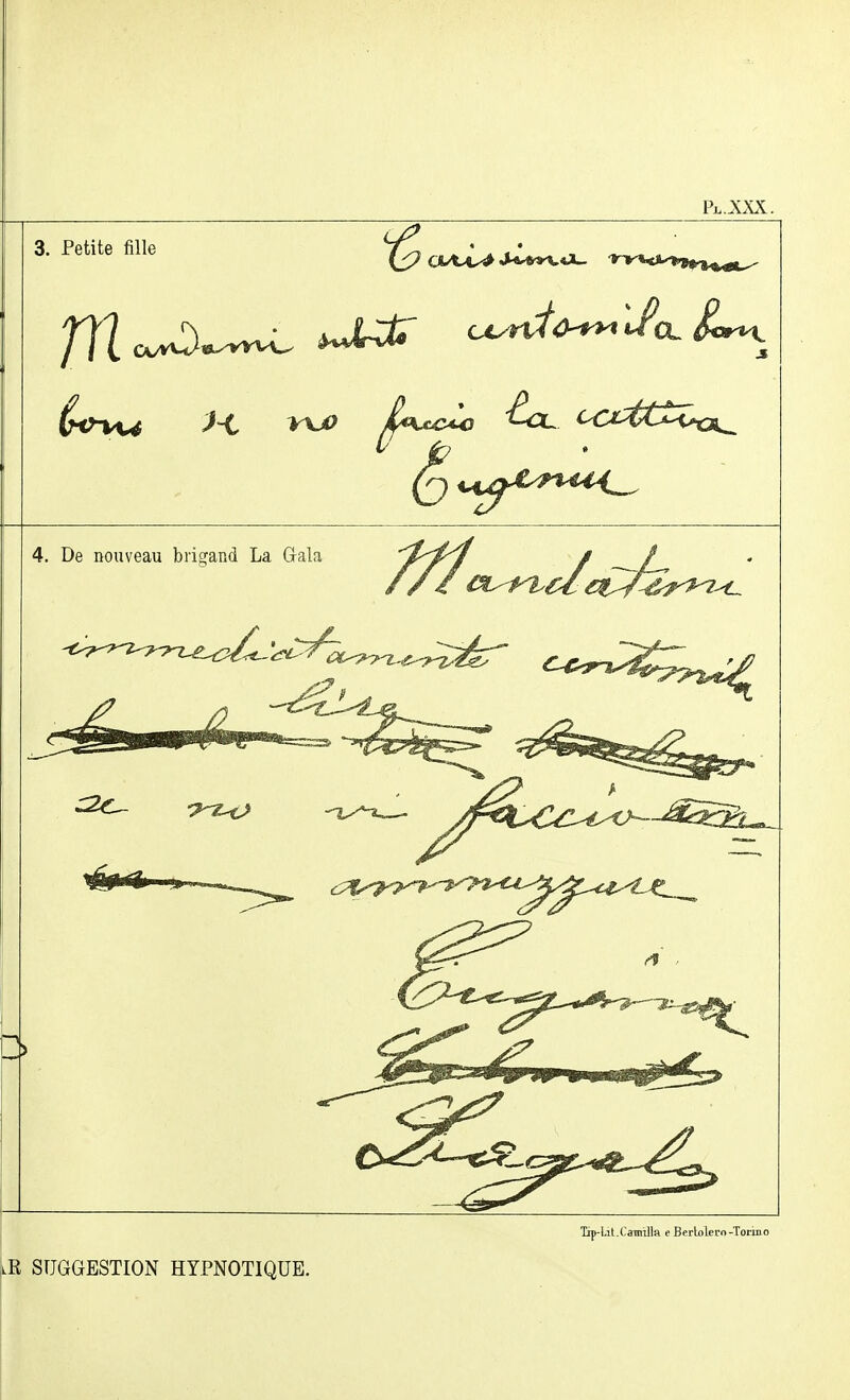 3. Petite fille 4. De nouveau brisrand La Gala lip-LilXamilla e Berlolero-Torino R SUGGESTION HYPNOTIQUE.
