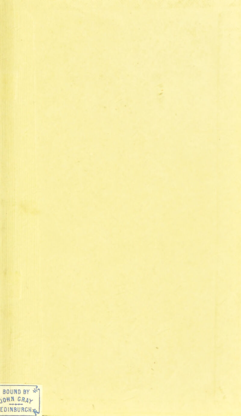 BOUND BY ^ Cfljy EDINBURGH^