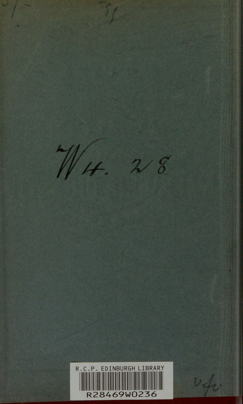 R.C.P. EDINBURGH LIBRARY R28469W0236