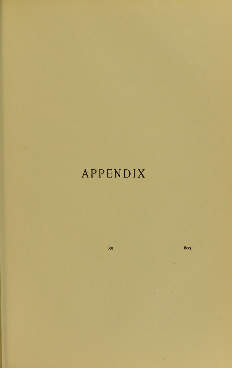 APPENDIX