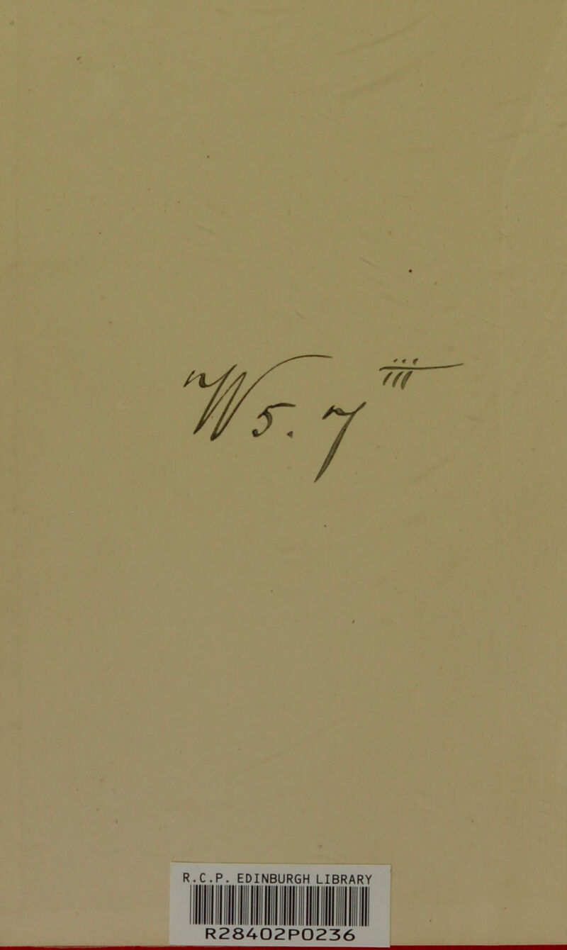 R.C.P. EDINBURGH LIBRARY