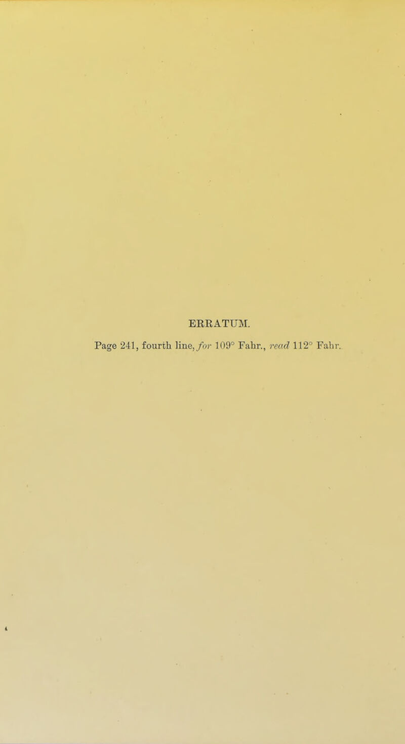 ERRATUM. Page 241, fourth line,/or 109° Fahr., read 112° Fahr.