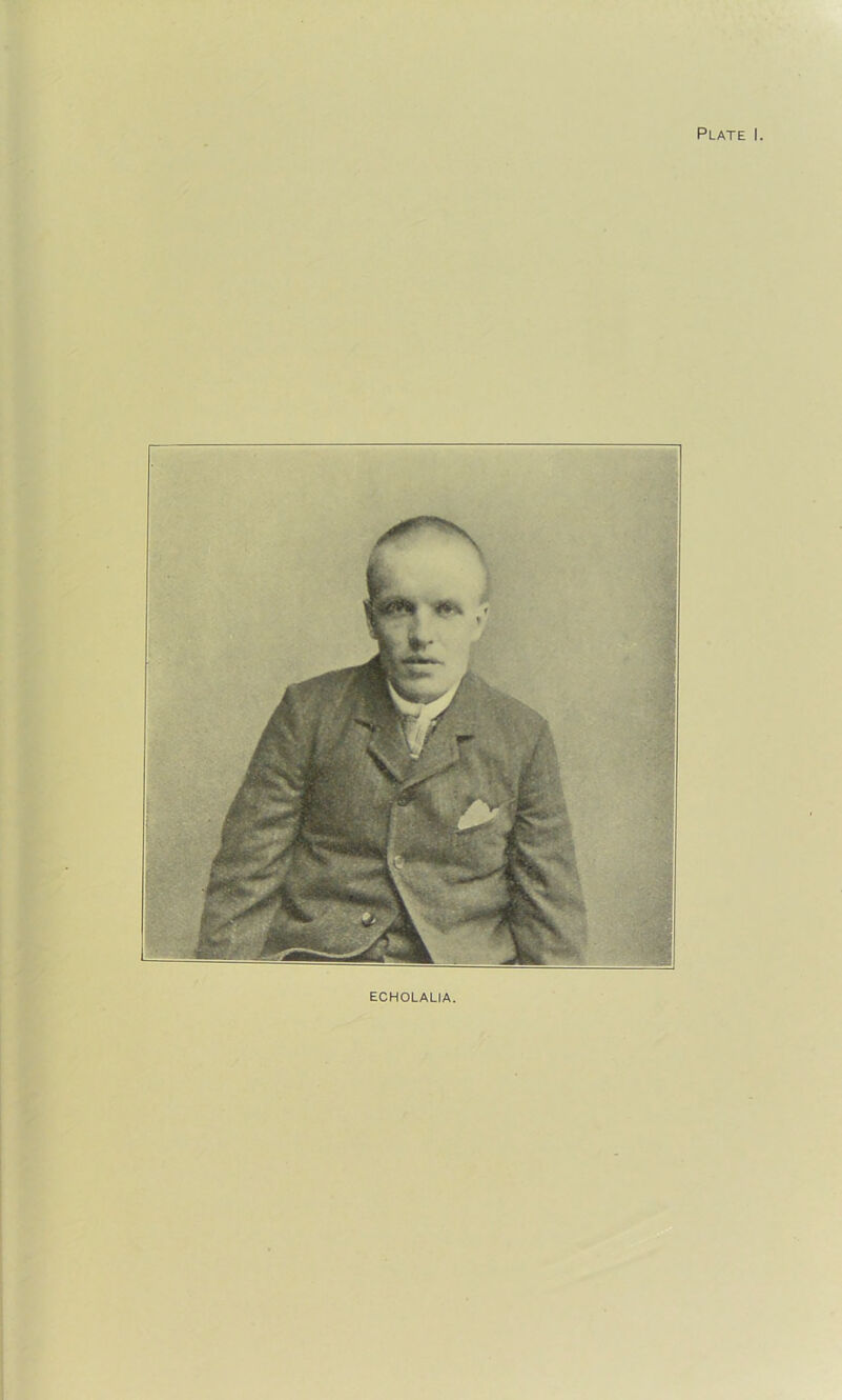 ECHOLALIA