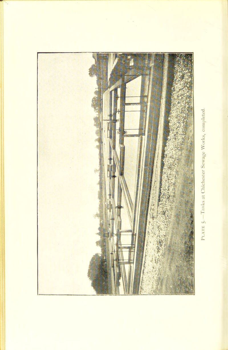 I w f I’l.ATlc 5. - Tanks al (Miichesler Sewaye Works, coiii|)Ieted.