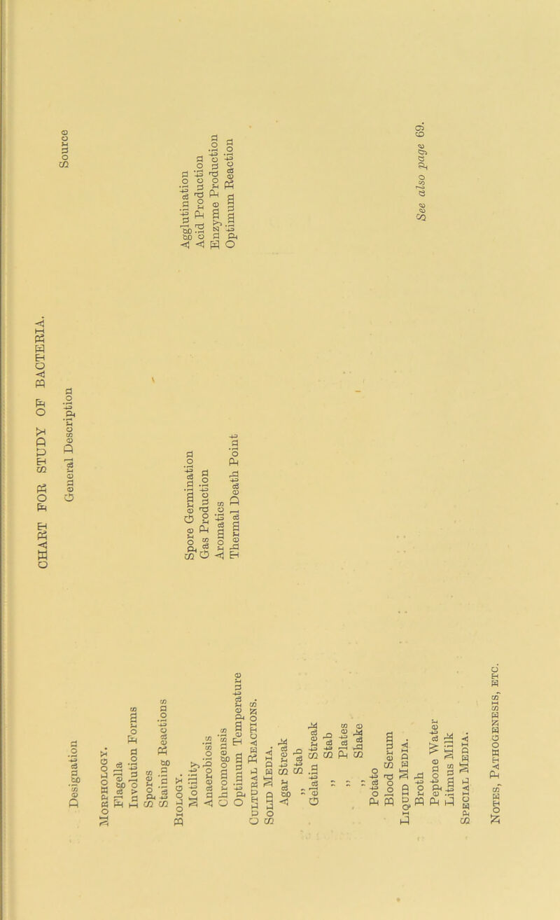CHART FOR STUDY OF BACTERIA. 0 O cd 0 o 0 ’-£> -§ | .2 2 -+=> D_i 5 s GJD -rH 52D O <1 <J .2 o 2 nd O ft © a 0 ft ft O 02 CD C5> Q ft 0 O ft © ft 'S © 0 O 0 O • i—< o 2 ud o ft o ft c3 © ft o % ft 2 ZD O 3 § ft c3 a .2° *33 © ft Notes, Pathogenesis, etc.