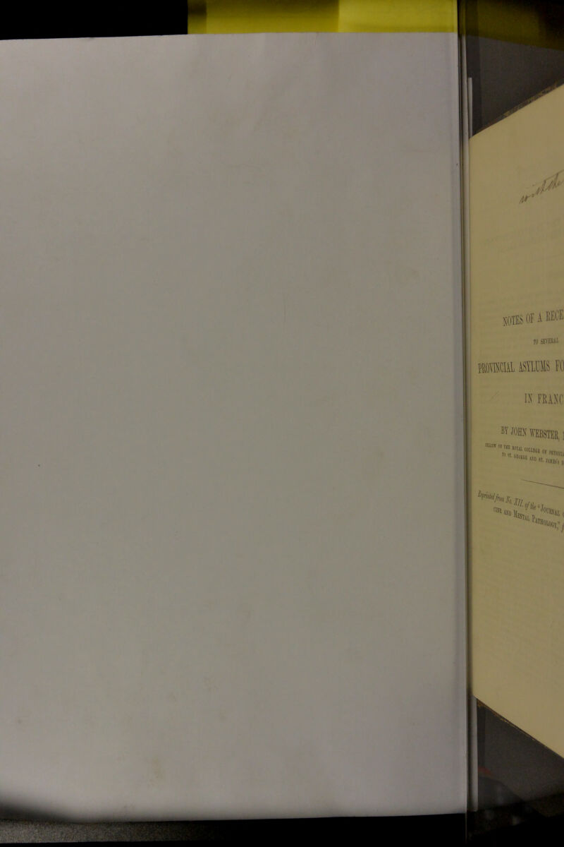 1,'OTES OF A KECE TO SE\TMl mmiki mm fo BY JOHN WEBSTEI^ ]