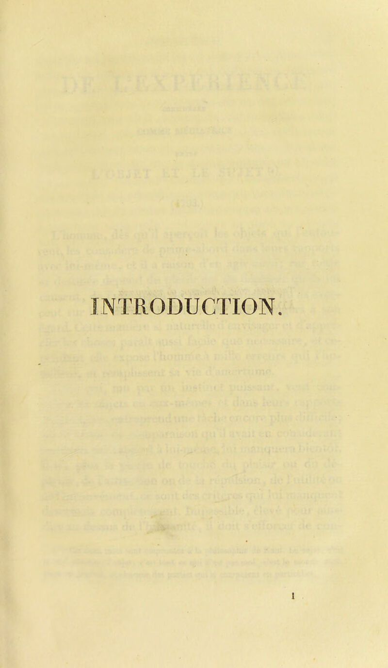 INTRODUCTION.