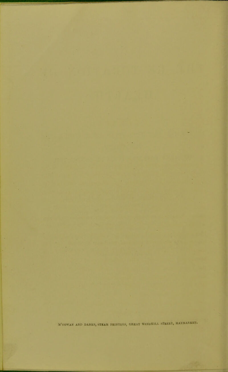 .M'OOWAN AK1> DA.NK9, STBAM rBISTKHS, OnEAT WlSUMlLL STEEKT, IIAYMAUKKT.