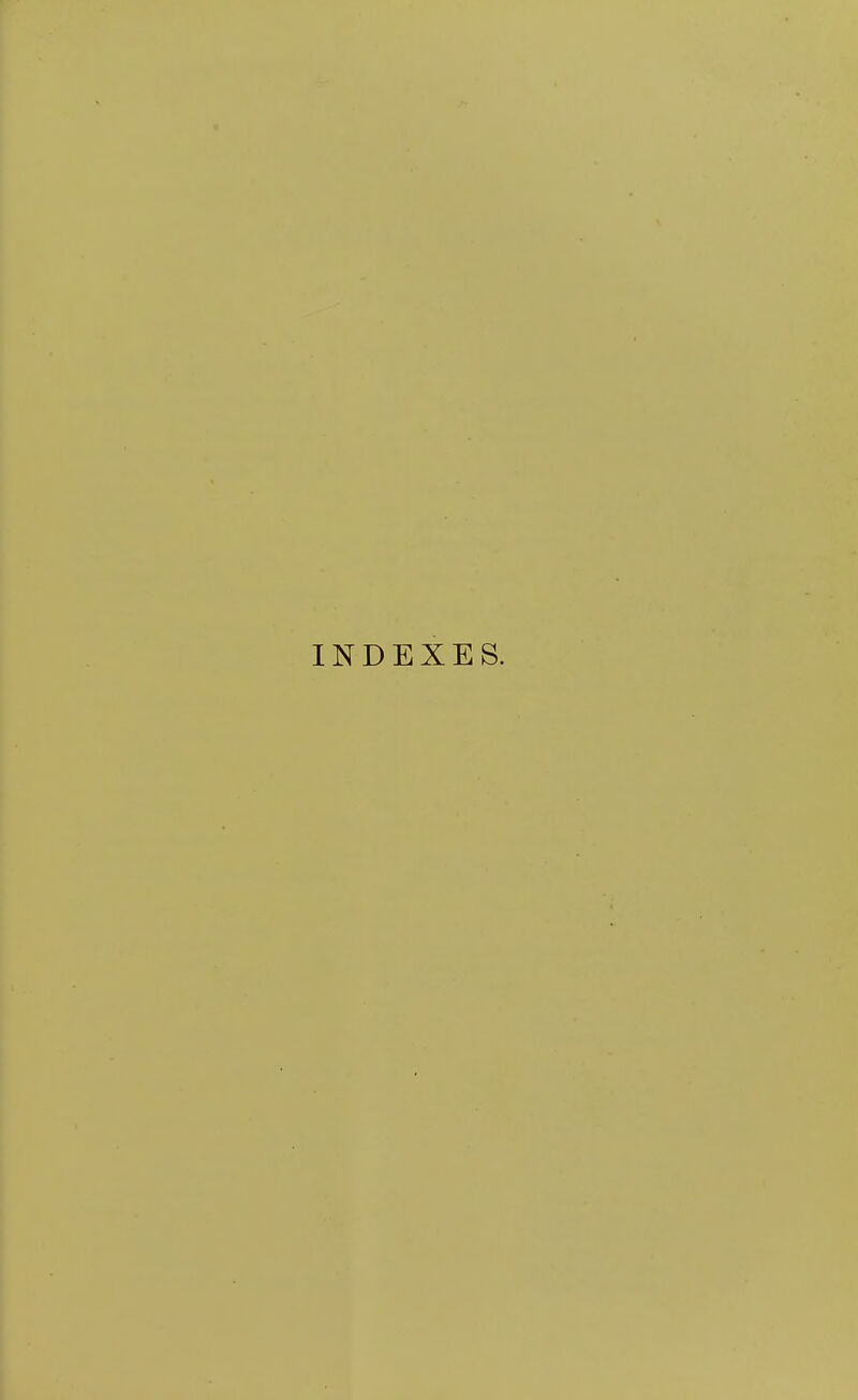 INDEXES.