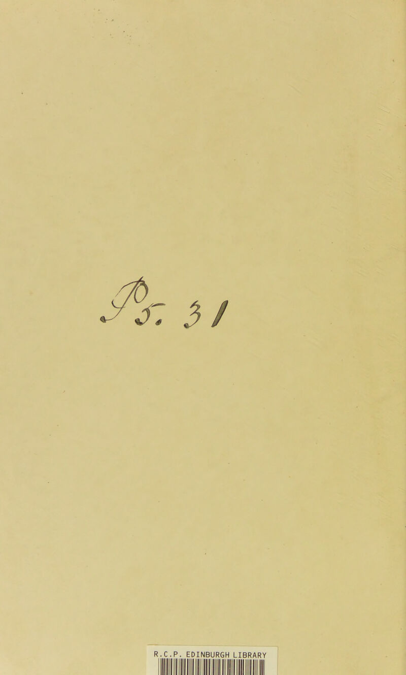 R.C.P. EDINBURGH LIBRARY