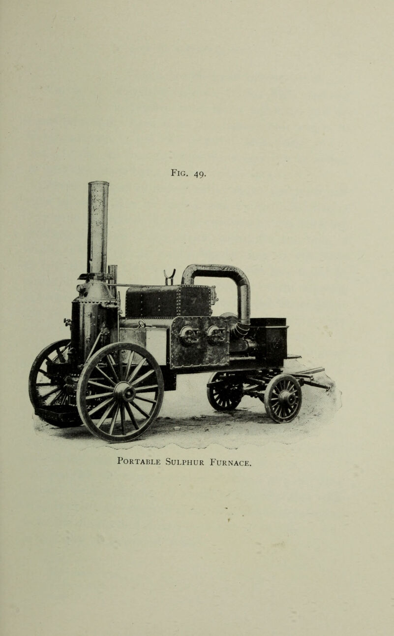 Portable Sulphur Furnace.