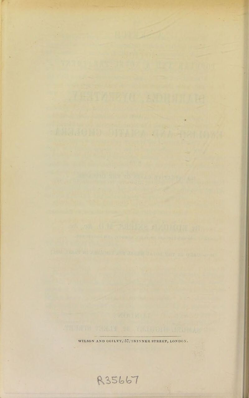 WTLSON AND OOII.VV, 57, PKI.VNEIt STREET, LONDON.