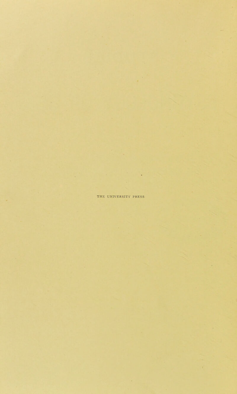 THE UNIVERSITY PRESS