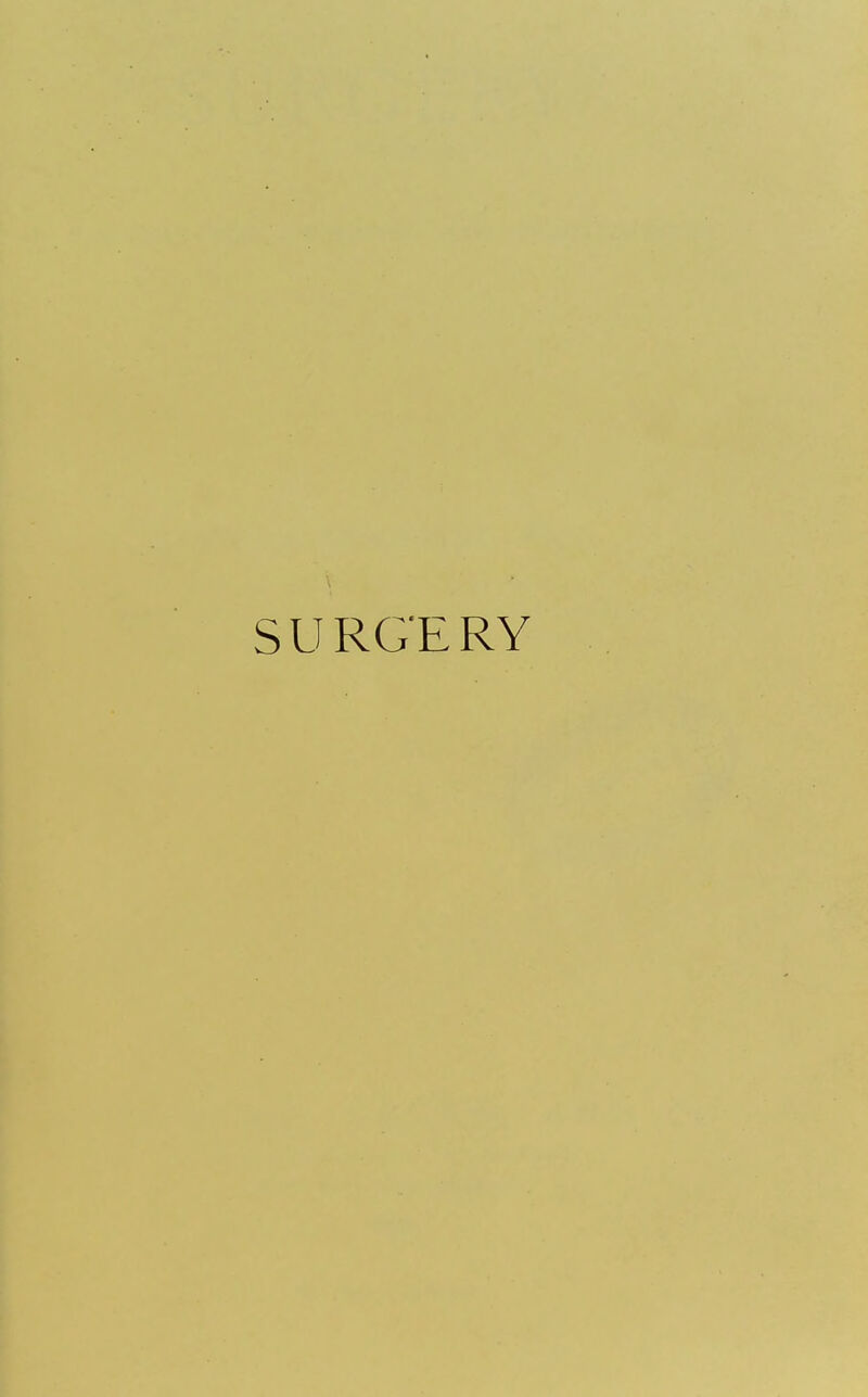 S U RGE RY