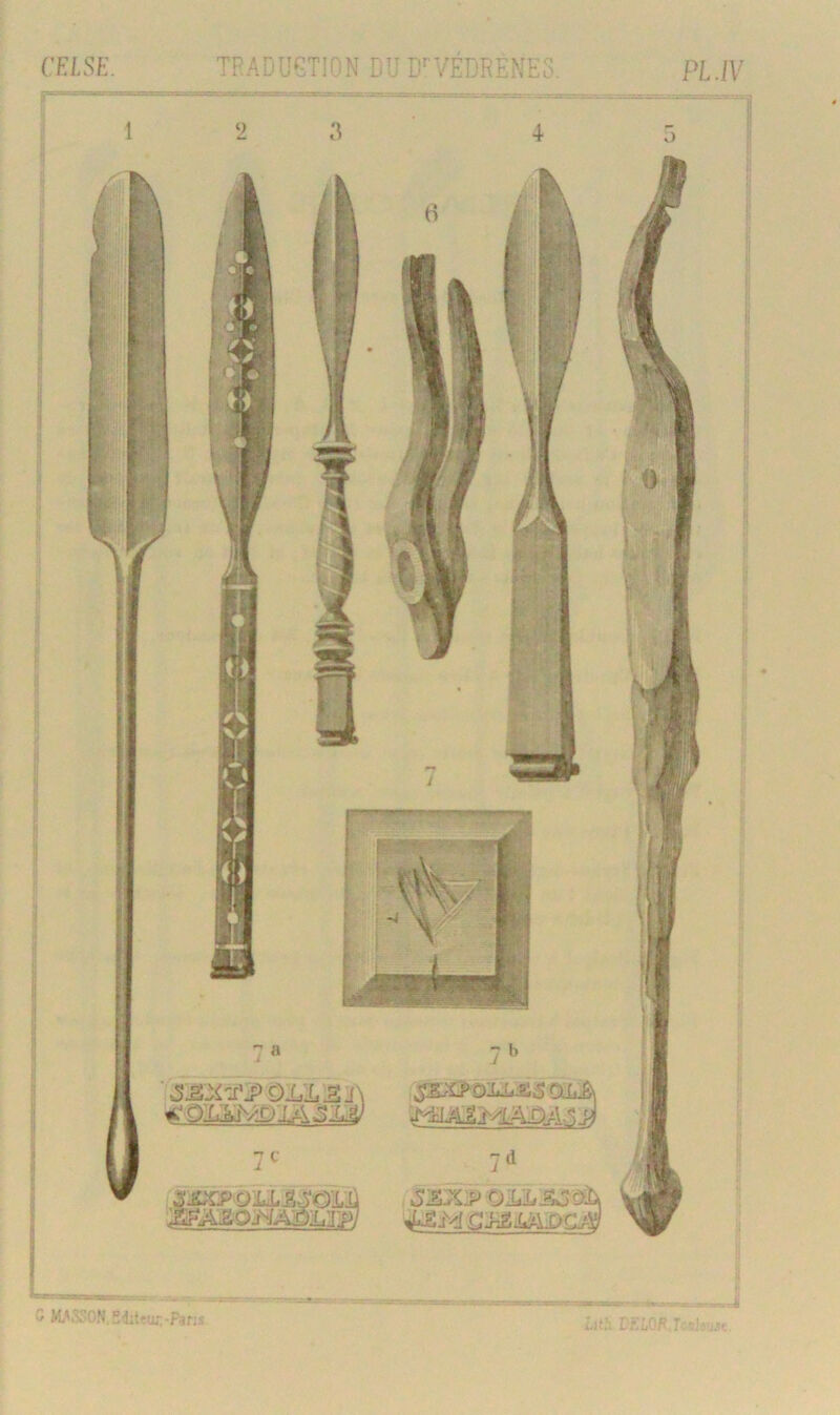 3 h Y J ZS\ 1tO'lJ&&lASïM) S2>XV O-LLASôI C MASSON,Bdit«c-Pans Lith DELOF JeaJûust.