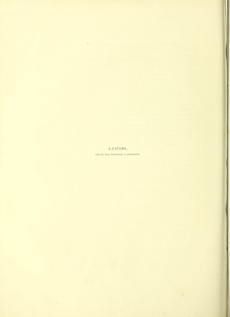 LEIPZIG, D1U:CK VON GIESECKE & DEVRIENT